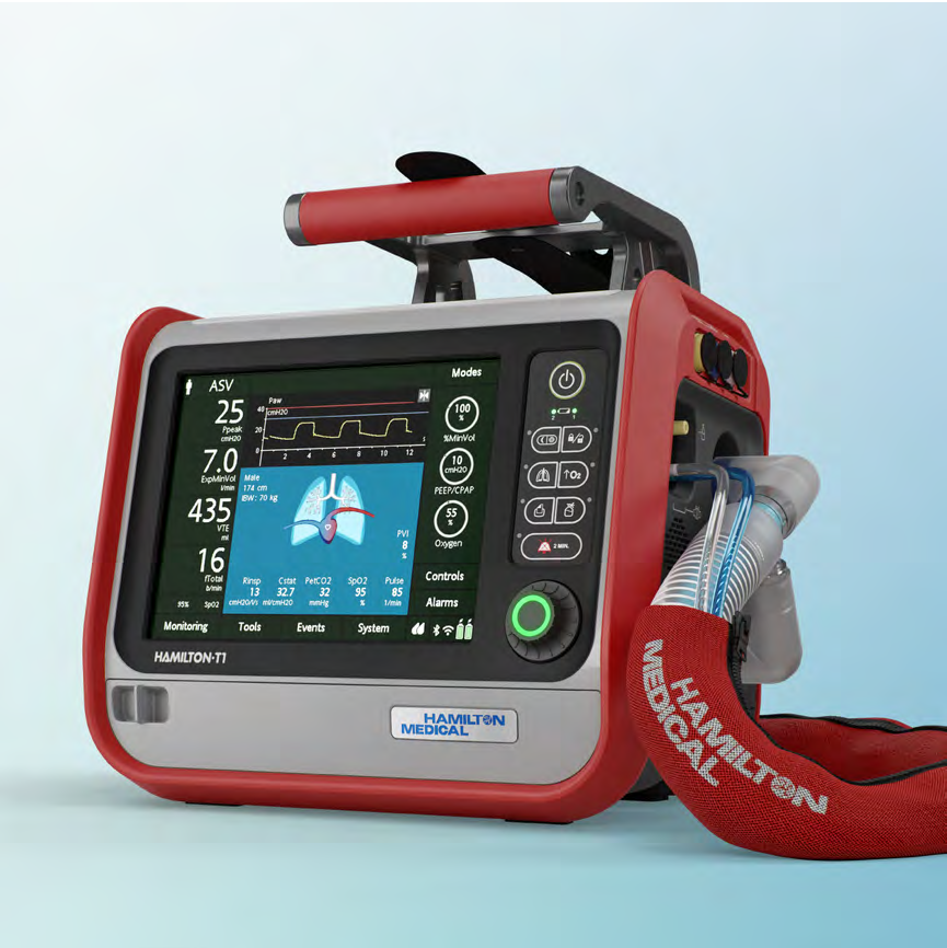 HAMILTON-T1 - Intelligent transport ventilator