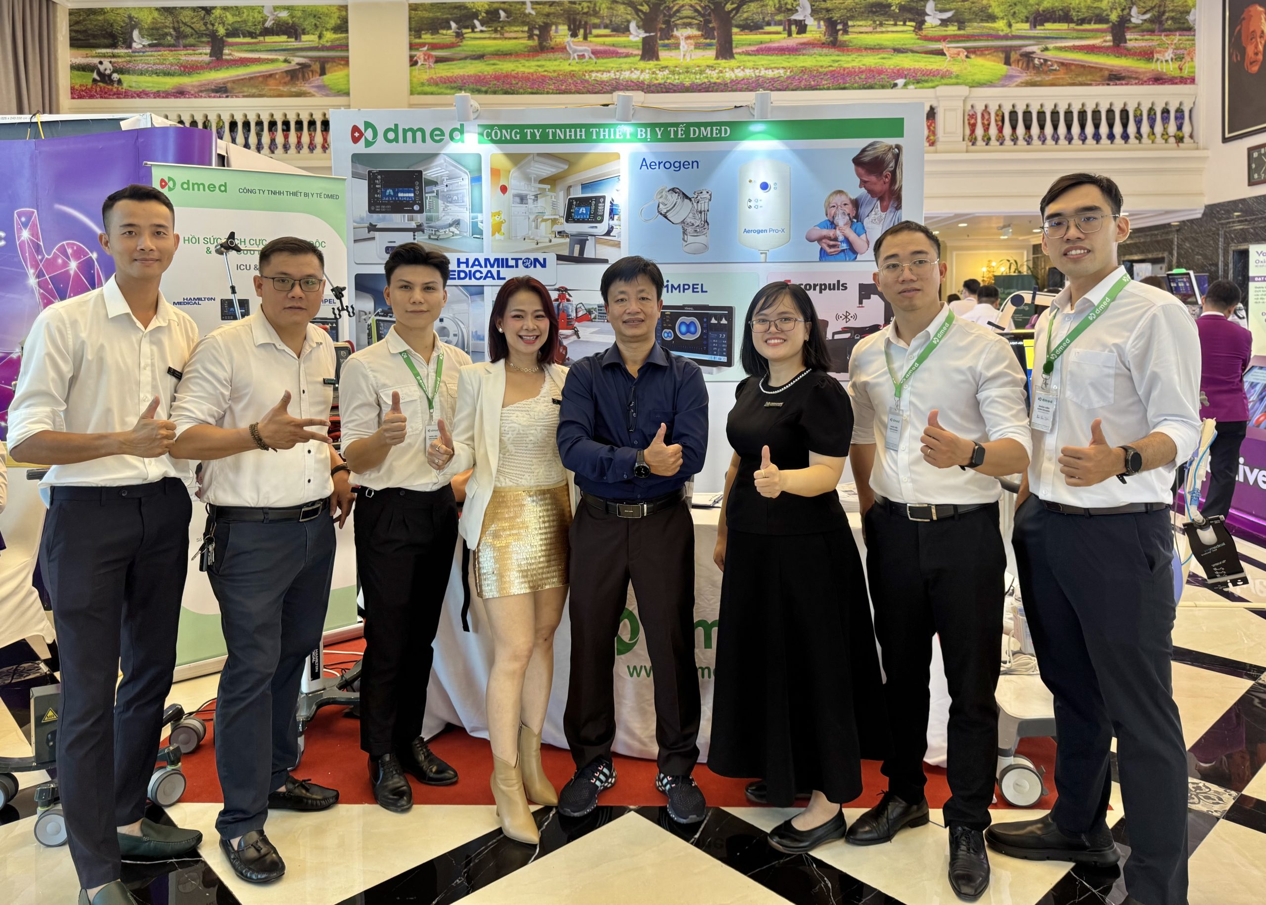 DMED tại Hội nghị Quốc tế Y học Cấp cứu & Hồi sức 2025 — Ninh Bình (ảnh kết)
