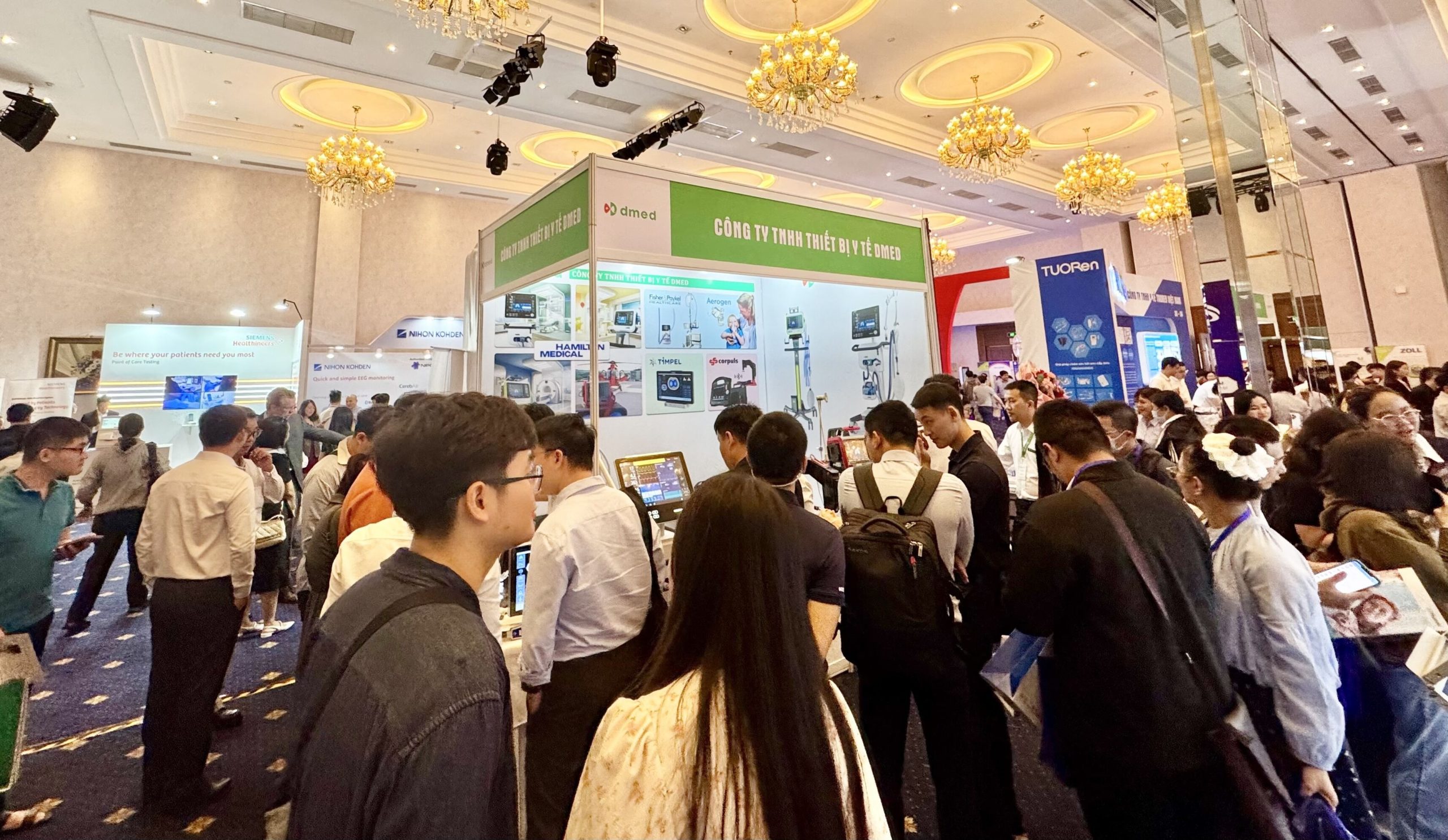 Gian hàng DMED tại Hội nghị Khoa học Toàn quốc HSCC & Chống độc Việt Nam lần thứ 26, TP.HCM (02–03/04/2026)