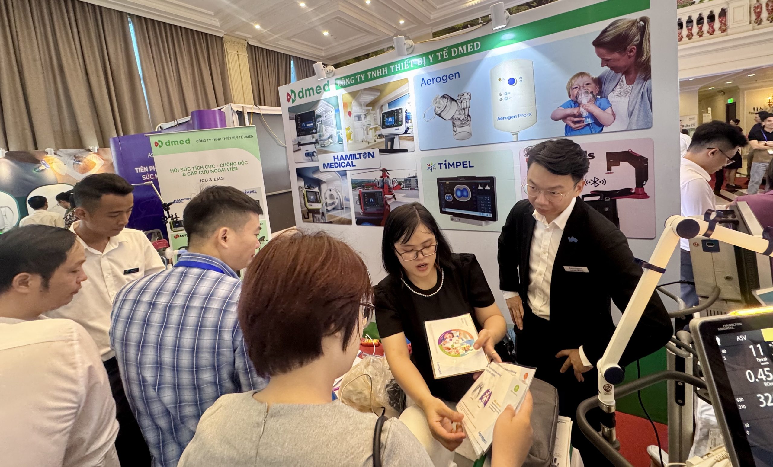 Gian hàng trưng bày DMED tại Ninh Bình — hình 1