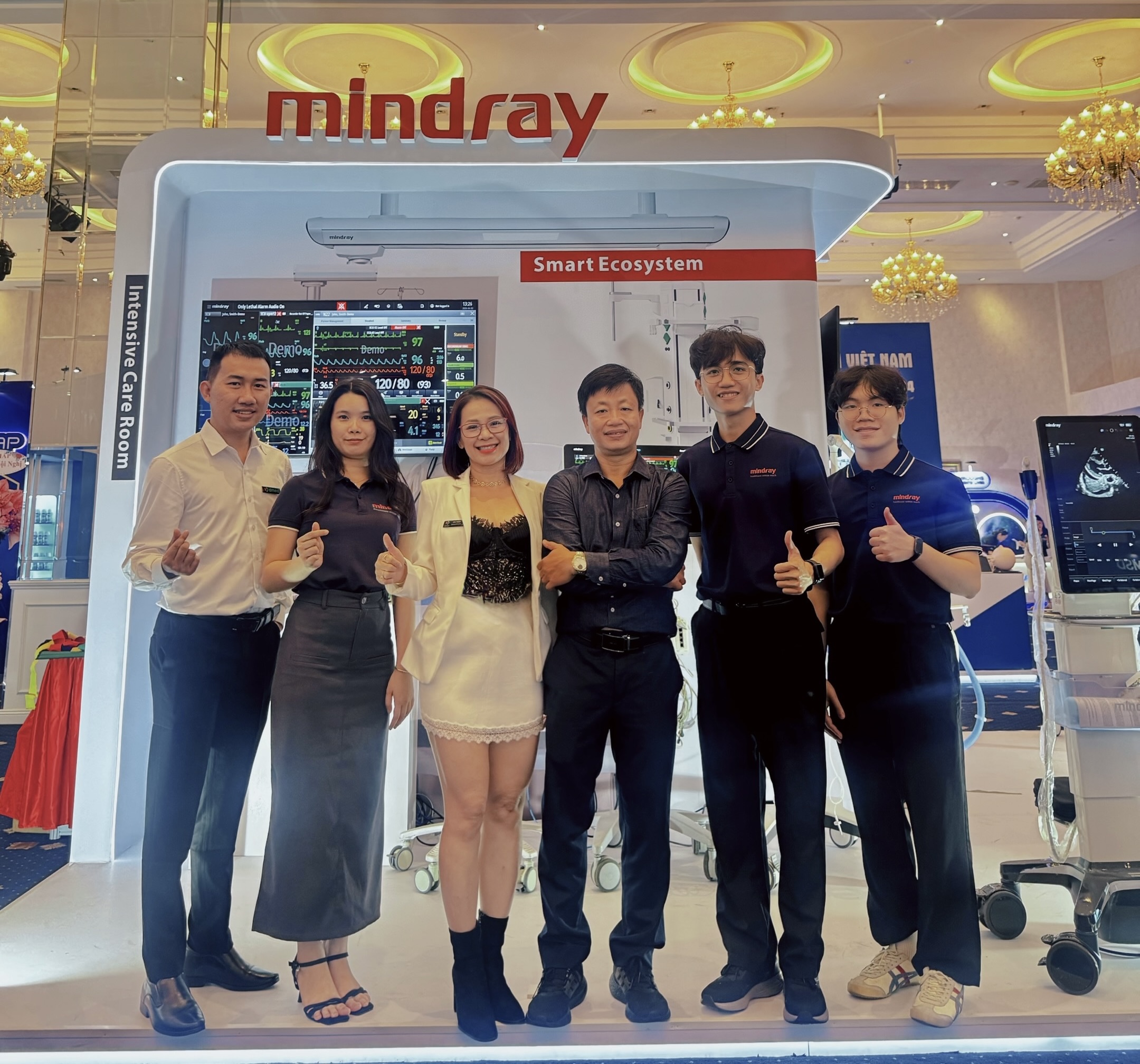 DMED phối hợp MINDRAY tại hội nghị — hình B