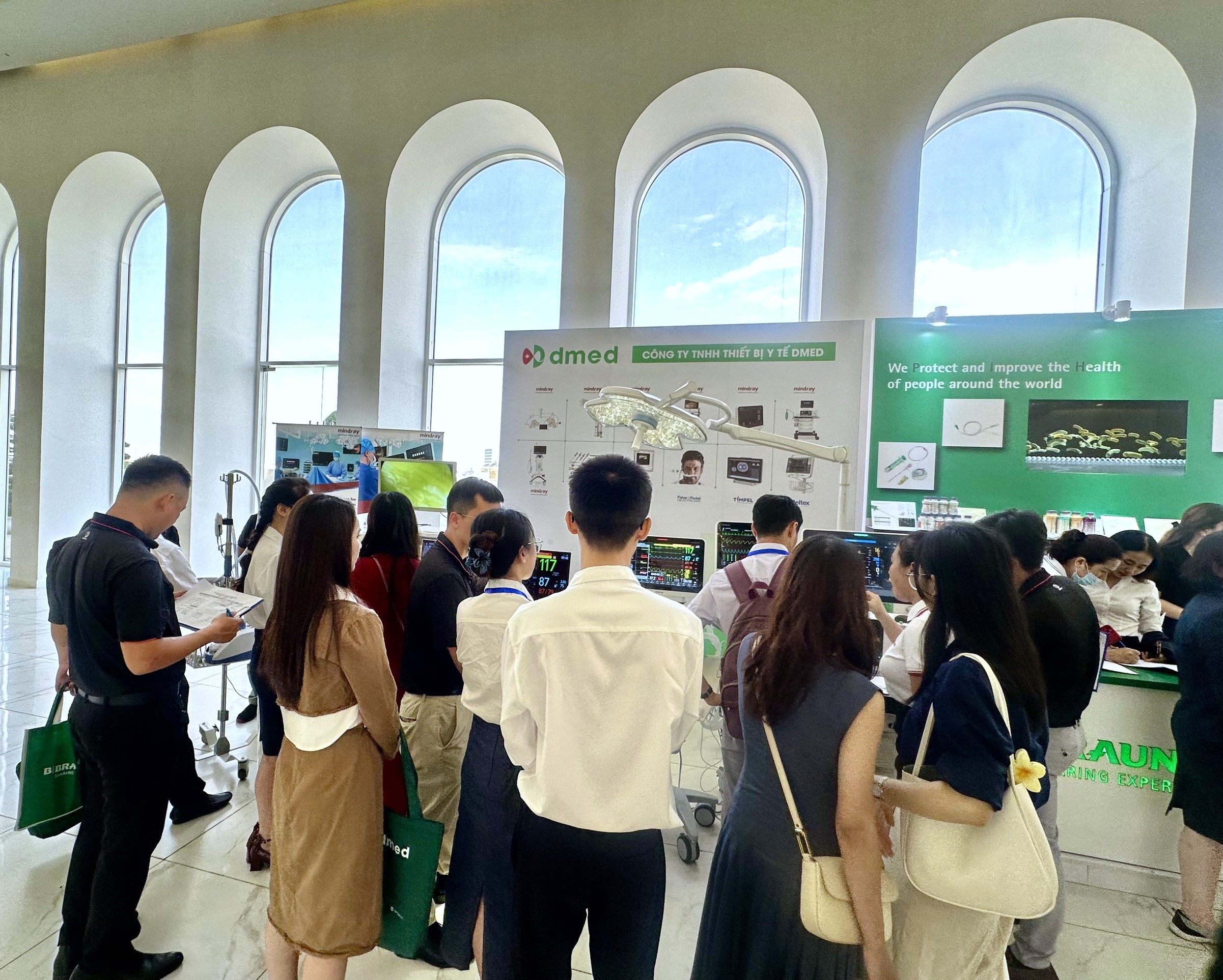 Trưng bày thiết bị tại hội nghị Gây mê Hồi sức TP.HCM tháng 5/2024 - hình 2
