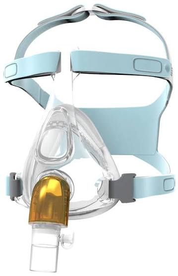 MẶT NẠ THỞ KHÔNG XÂM LẤN (dạng mũi-miệng) (Loại VENT - Có lỗ thông khí, dùng cho dây thở 1 nhánh và có van chống ngạt)