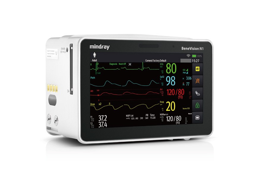 Máy Theo Dõi Bệnh Nhân Vận Chuyển Mindray BeneVision N1 – Monitor Cầm Tay Đa Năng 5.5 inch
